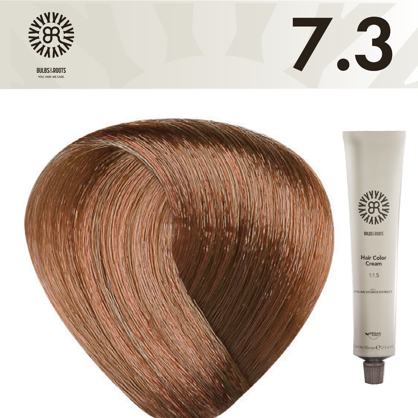 REF_P_0_BR Hair Color Cream 100 ml No.7.3