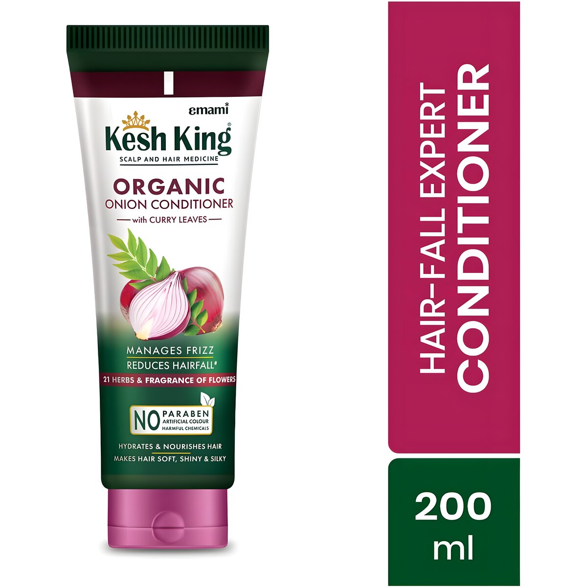 REF_P_2_kesh king organic onion conditioner  with curry leaves 200ml