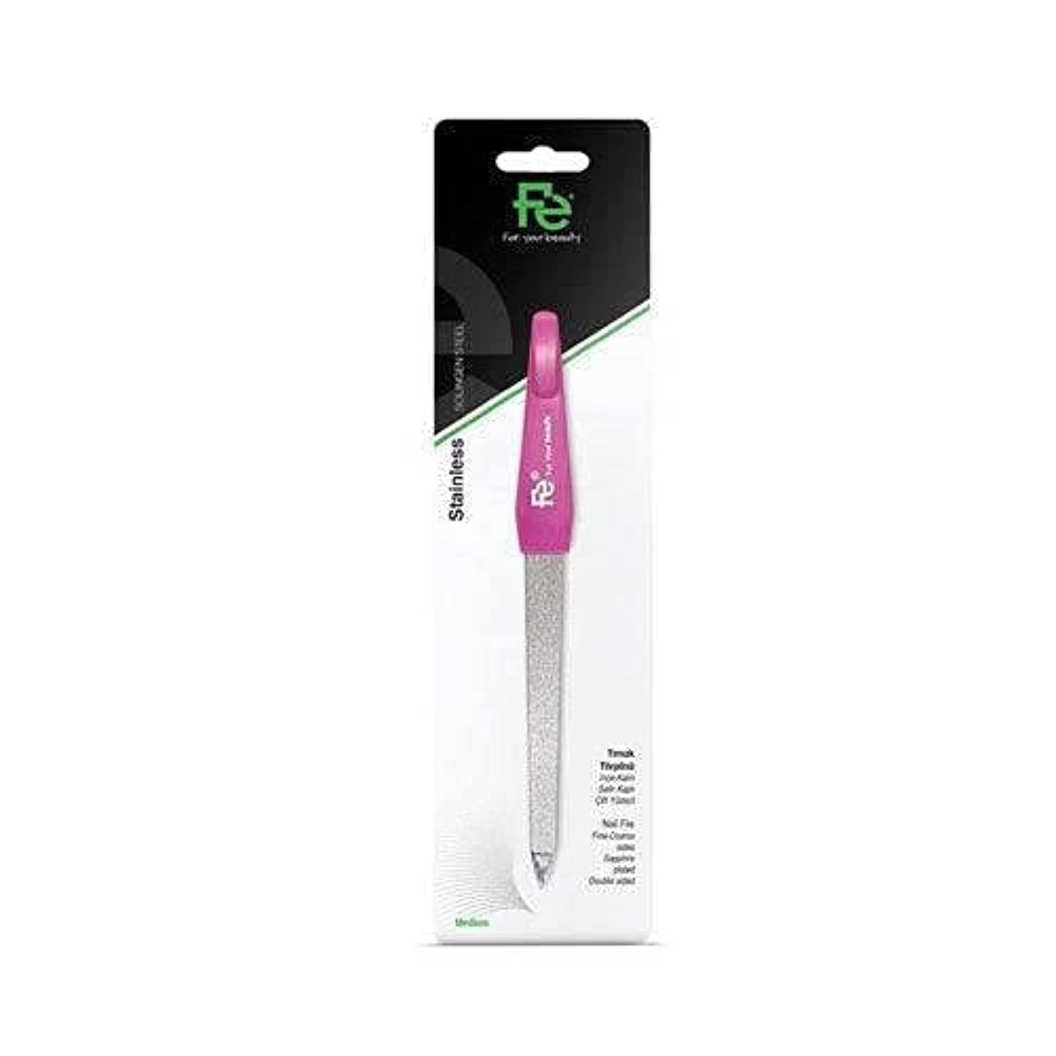 REF_P_0_Fe Nail File Fine Coarse Double Sided Medium
