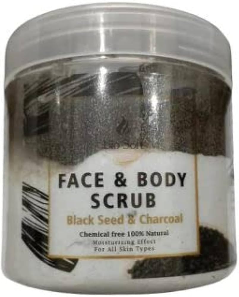 REF_P_0_Bio Soft Face & Body Scrub Black Seed & Charcoal 500 g
