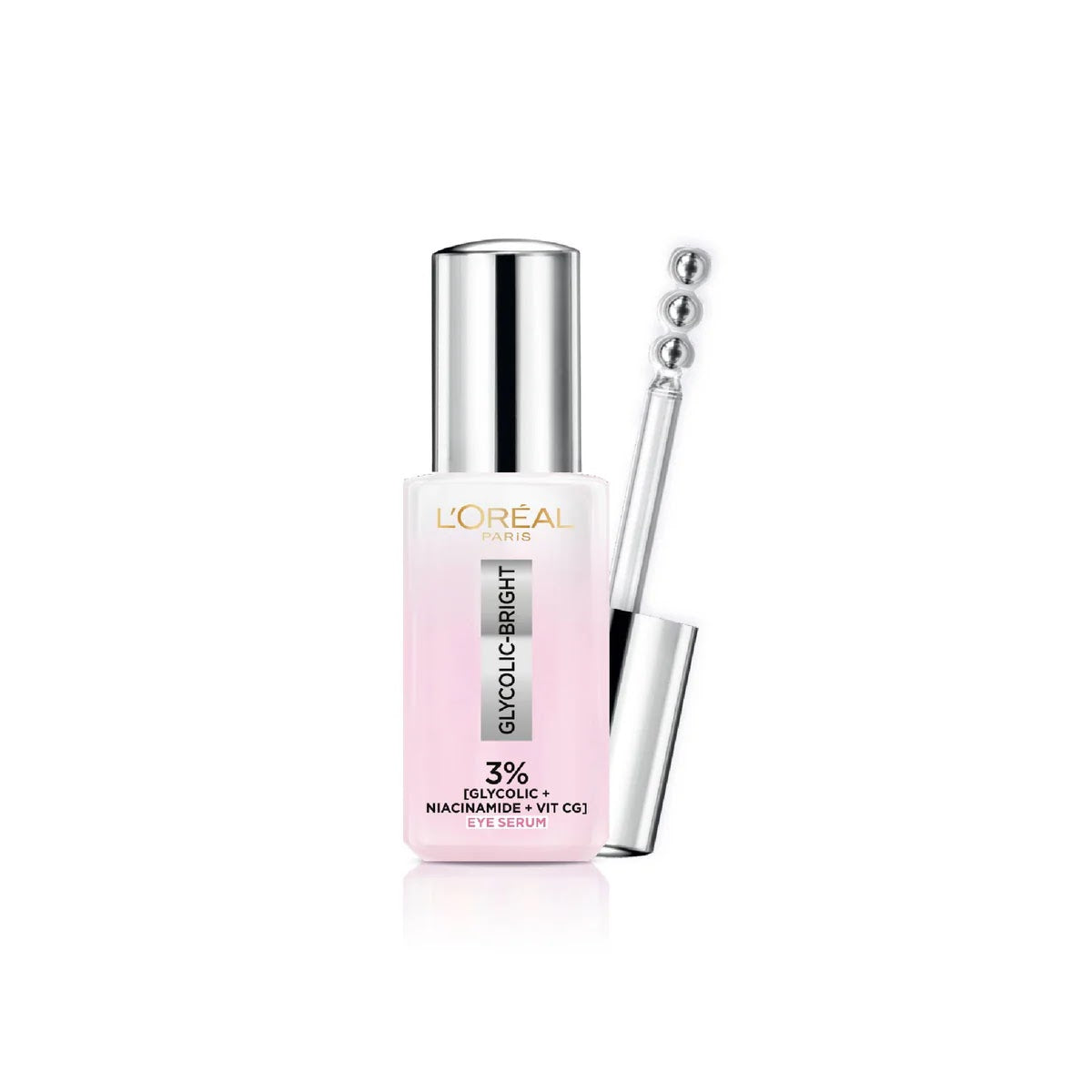 REF_P_0_L'Oréal Glycolic-Bright Dark Circles Eye Serum 20 Ml