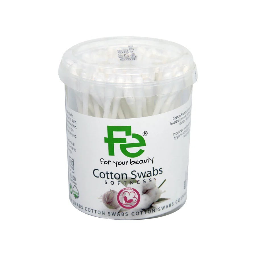 REF_P_0_Fe Cotton Swabs Softness 100 Pices