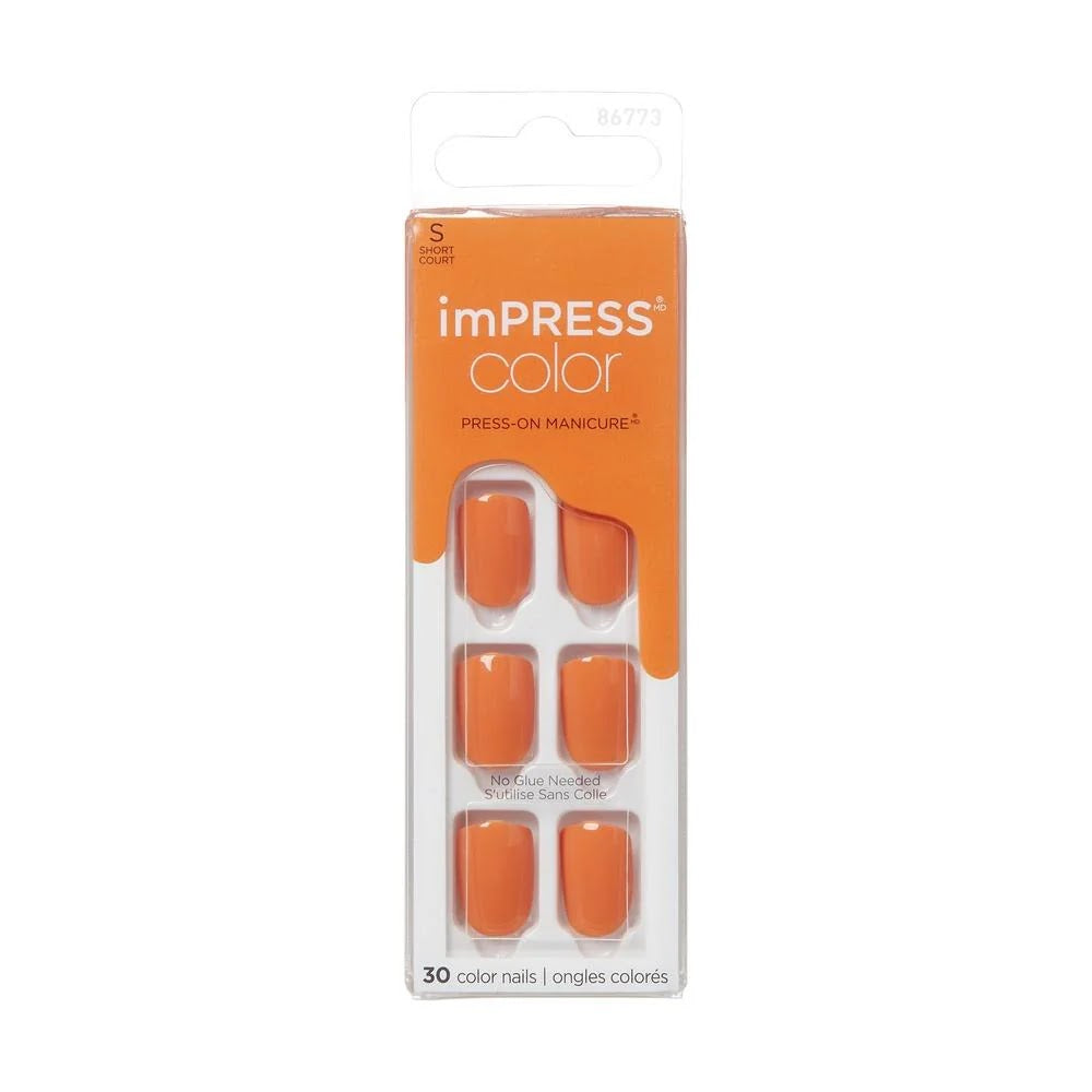 REF_P_0_Impress Color Nails Shape 0033 Sweet Mango