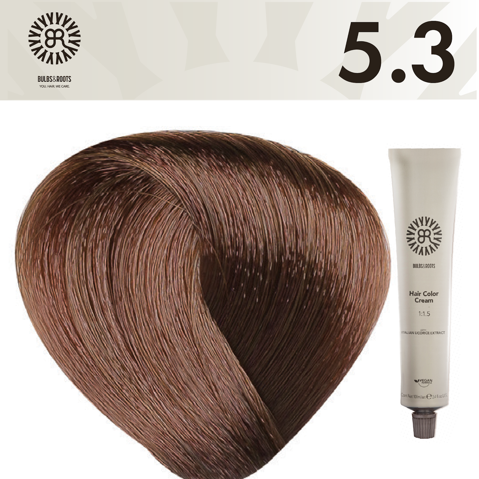 REF_P_0_BR Hair Color Cream 100 ml No.5.3