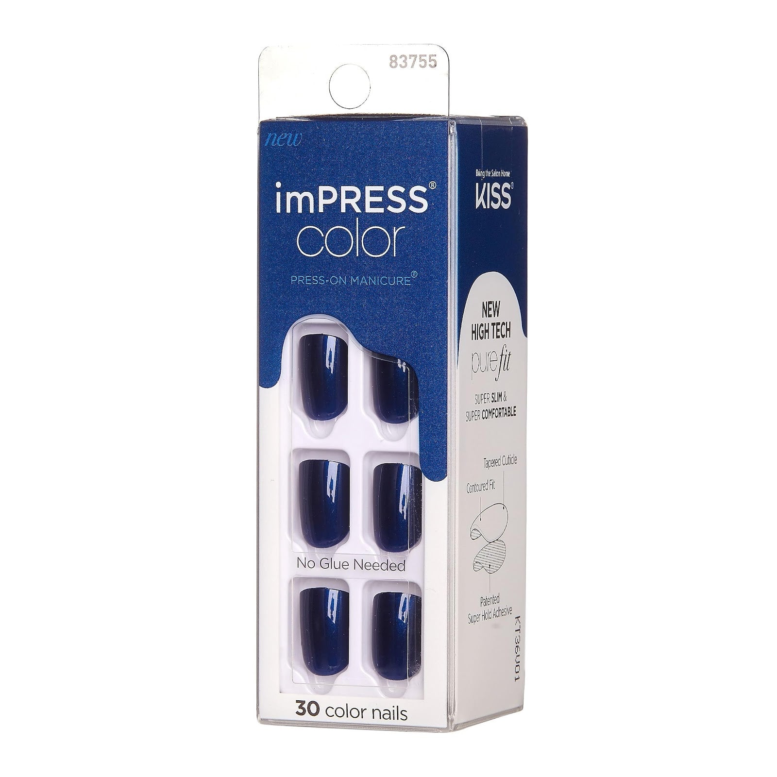 REF_P_0_Impress Color Nails Short 016 Never Too Navy
