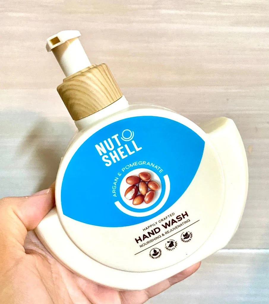 REF_P_0_Nut Shell Argan & Pomegranate Hand Wash 375 Ml