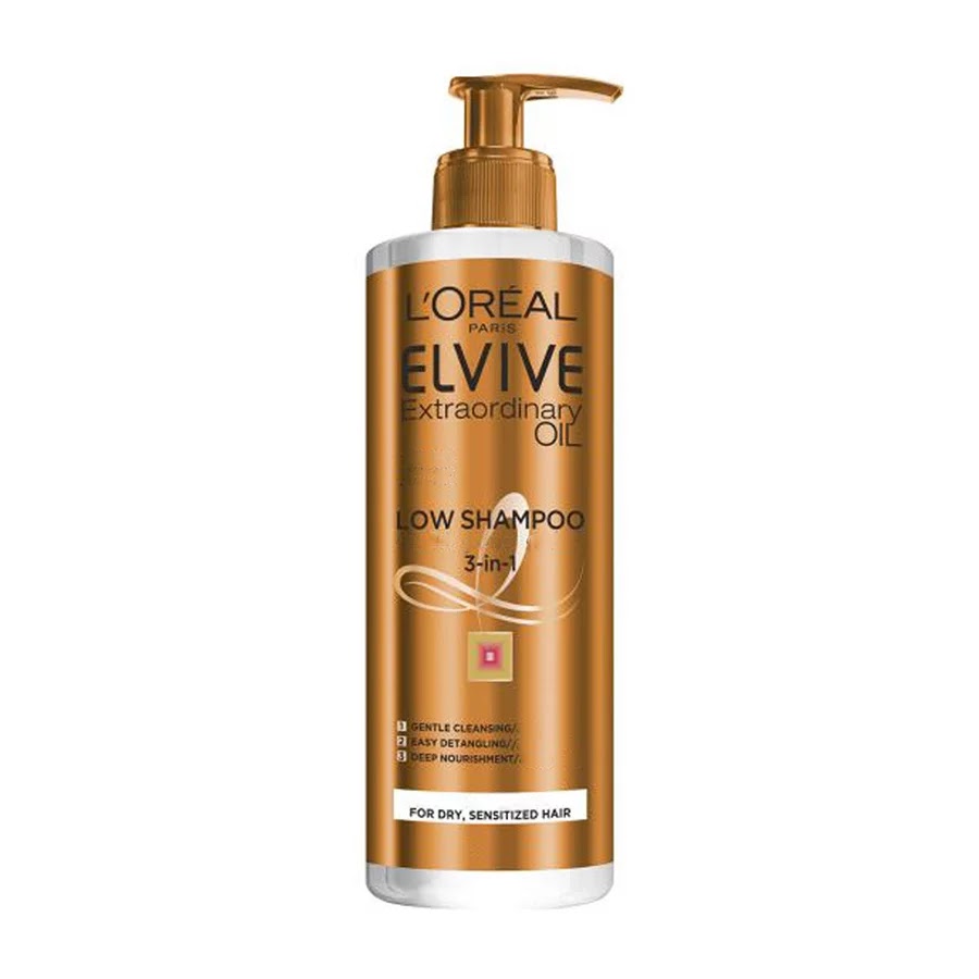 REF_P_0_Elvive Extraordinary Oil Low Shampoo 400 Ml