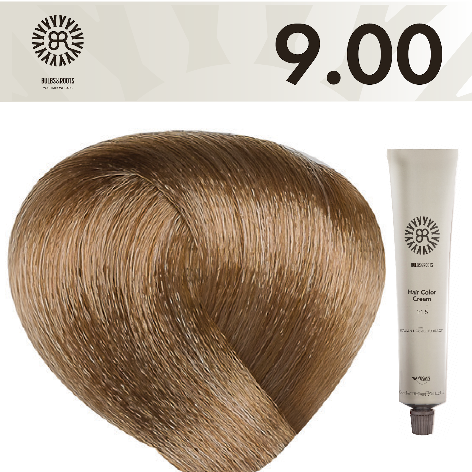 REF_P_0_BR Hair Color Cream 100 ml No.9.00