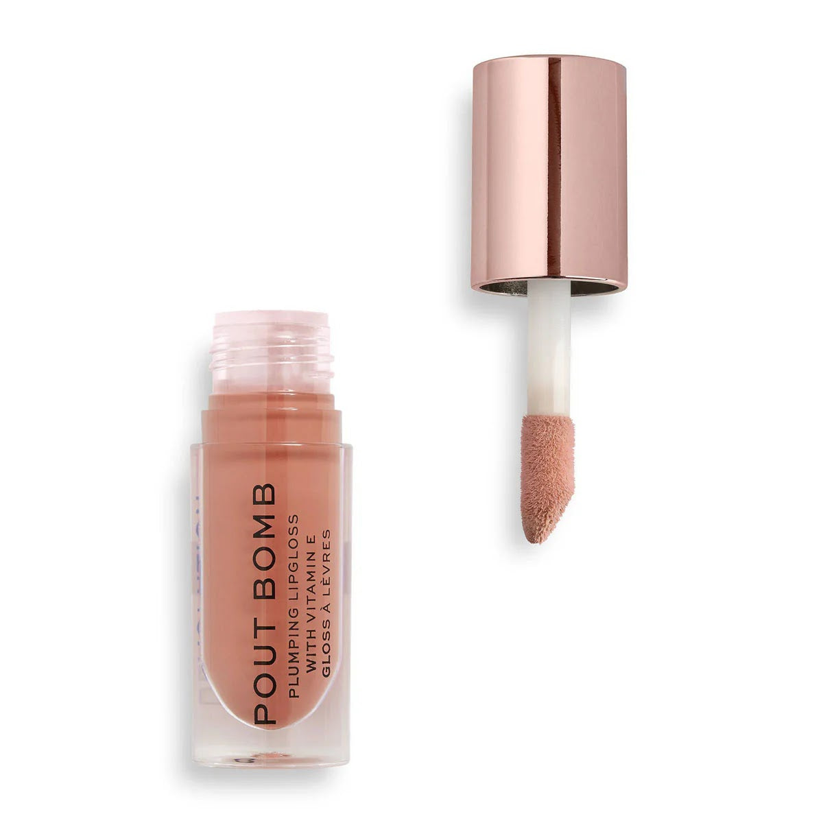 REF_P_0_Revolution Pout Bomb Plumping Lipgloss Candy Pink 4.6ml