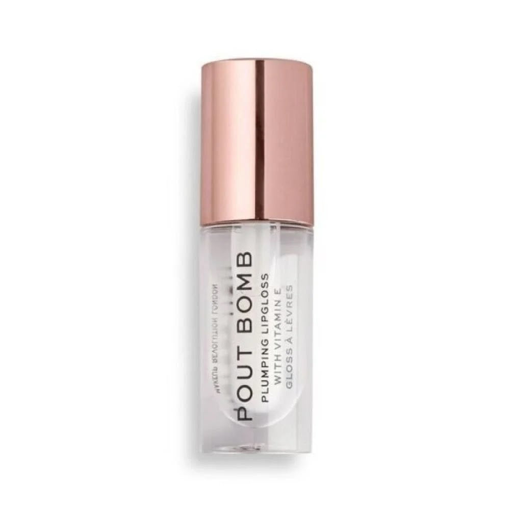 REF_P_0_Revolution Pout Bomb Plumping Lipgloss Glaze Clear 4.6ml