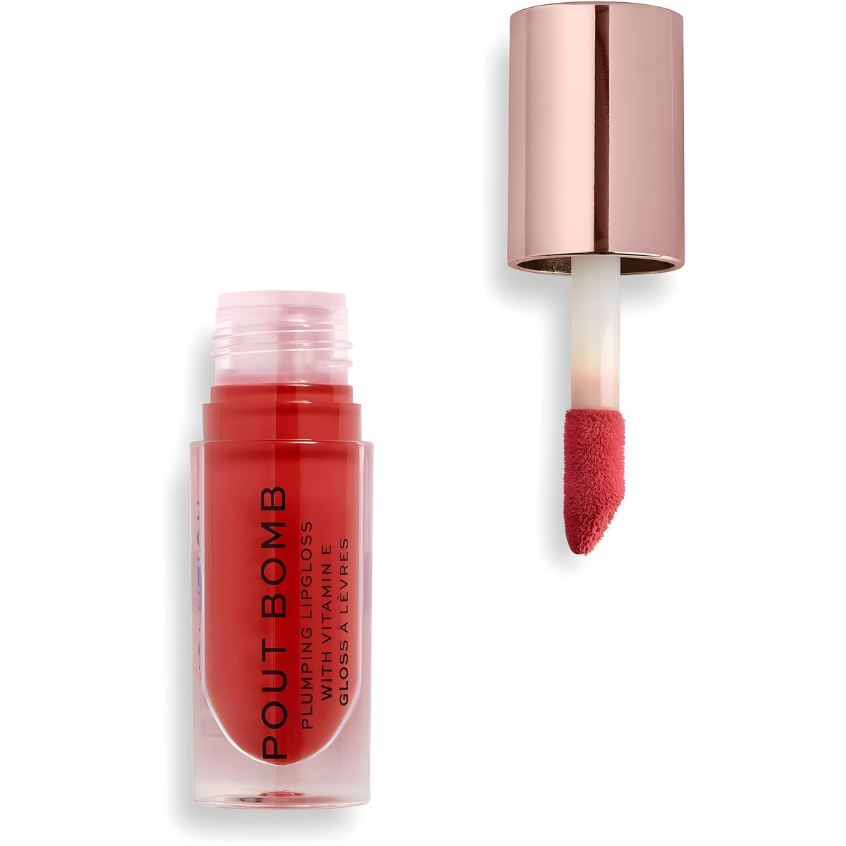 REF_P_1_Revolution Pout Bomb Plumping Lipgloss Juicy Red 4.6ml