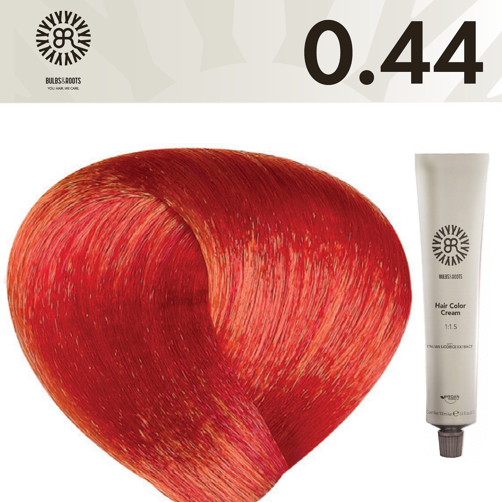 REF_P_0_BR Hair Color Cream 100 ml No.0.44