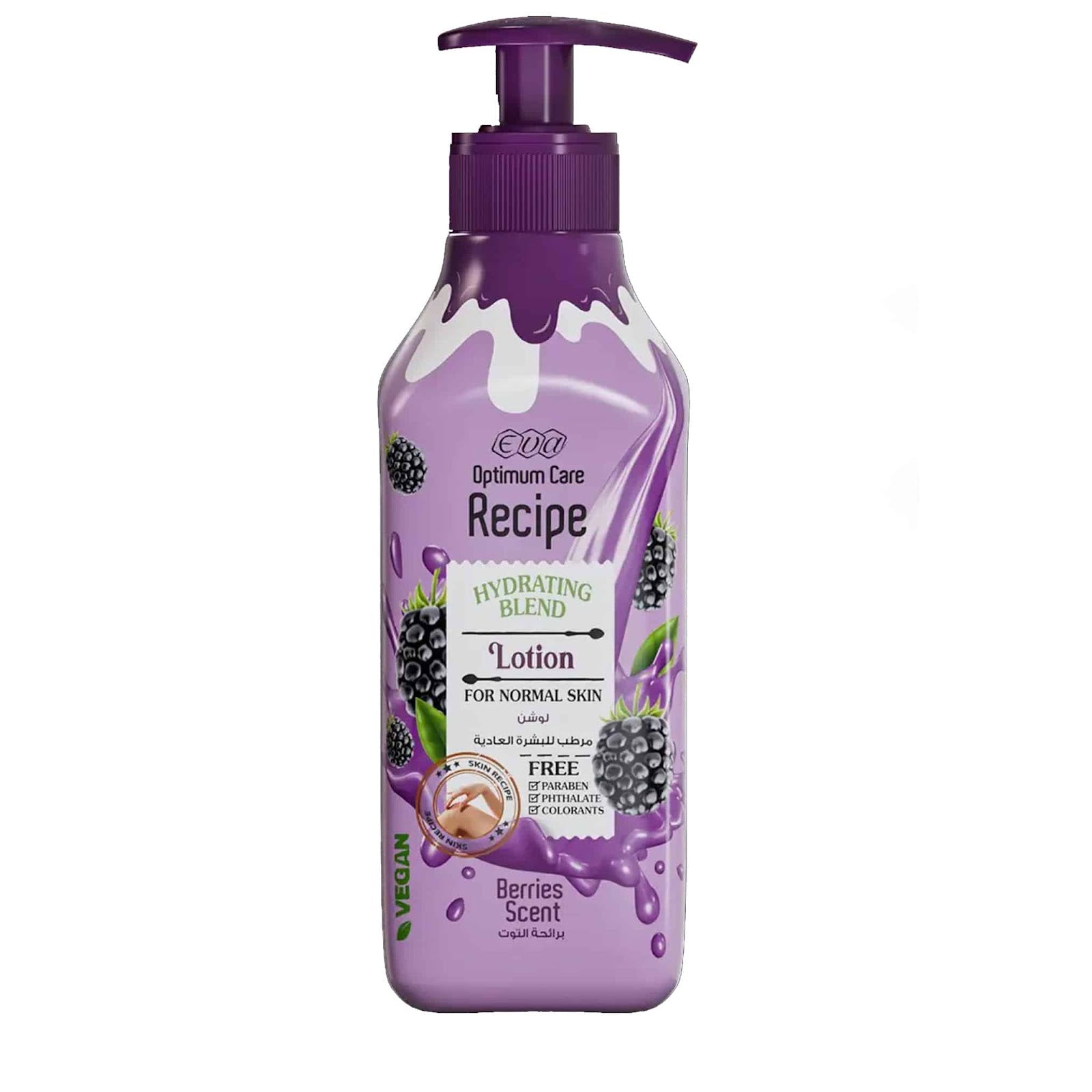 REF_P_0_Eva Optimum Care Recipe Radiance Blend Lotion For Normal Skin – Berries Scent 370 Ml