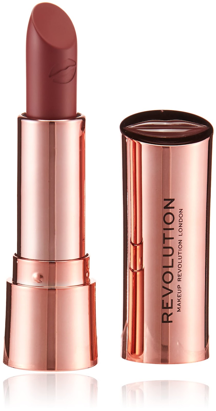 REF_P_0_Revolution lipstick Rose Muted Red