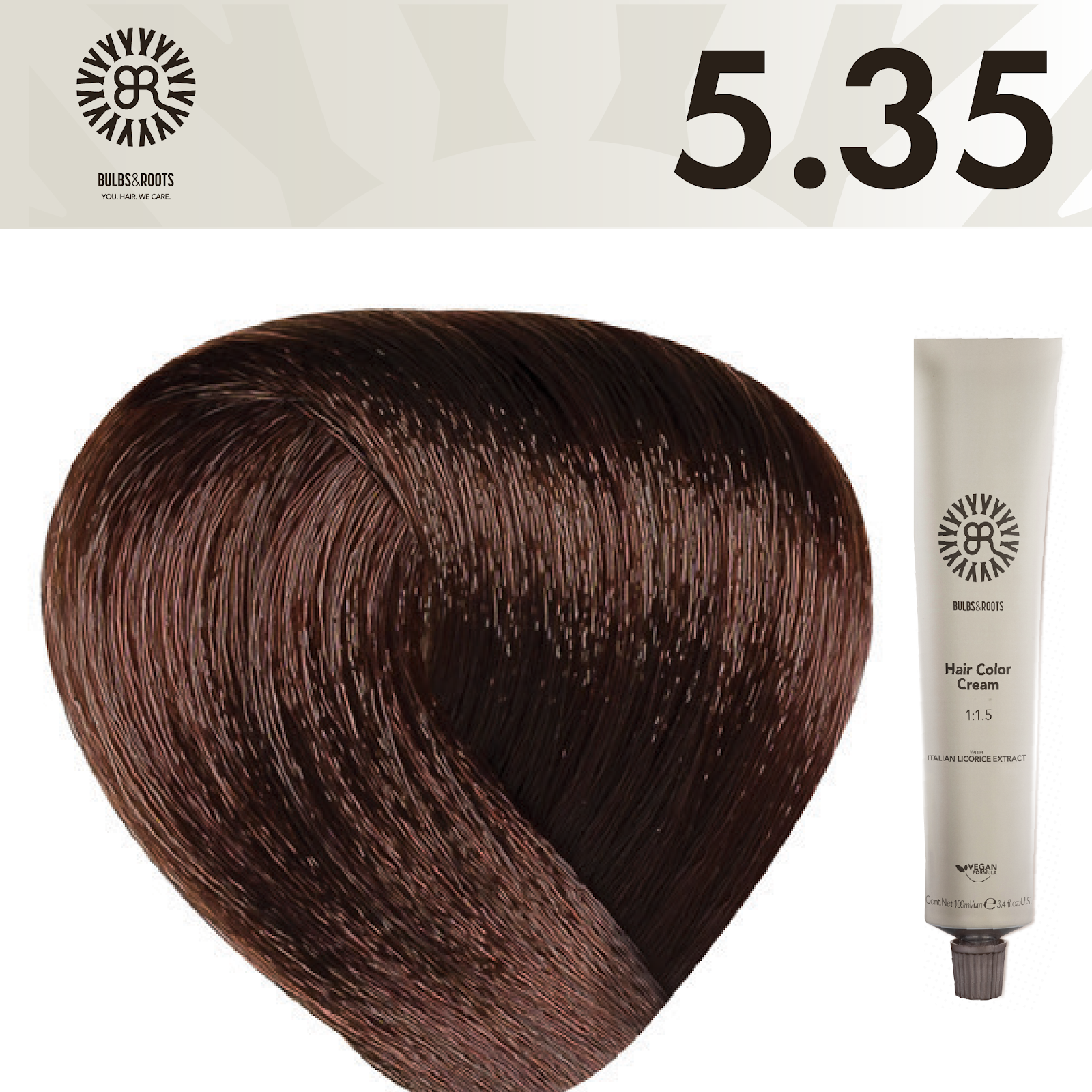 REF_P_0_BR Hair Color Cream 100 ml No.5.35