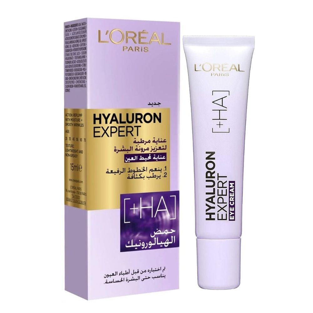 REF_P_0_L'Oréal Hyaluron Expert Replumping Moisturizing Care Eye Cream 15 Ml