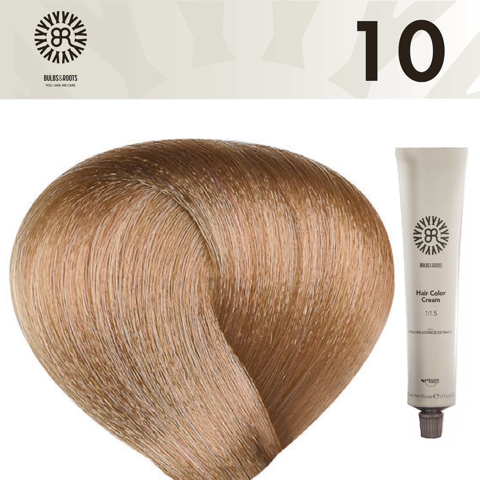 REF_P_0_BR Hair Color Cream 100 ml No.10