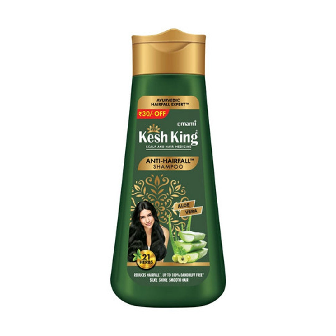 REF_P_0_Kesh King Aloe & 21 Ayurvedic Herbs Anti Hair Fall Shampoo 200 Ml