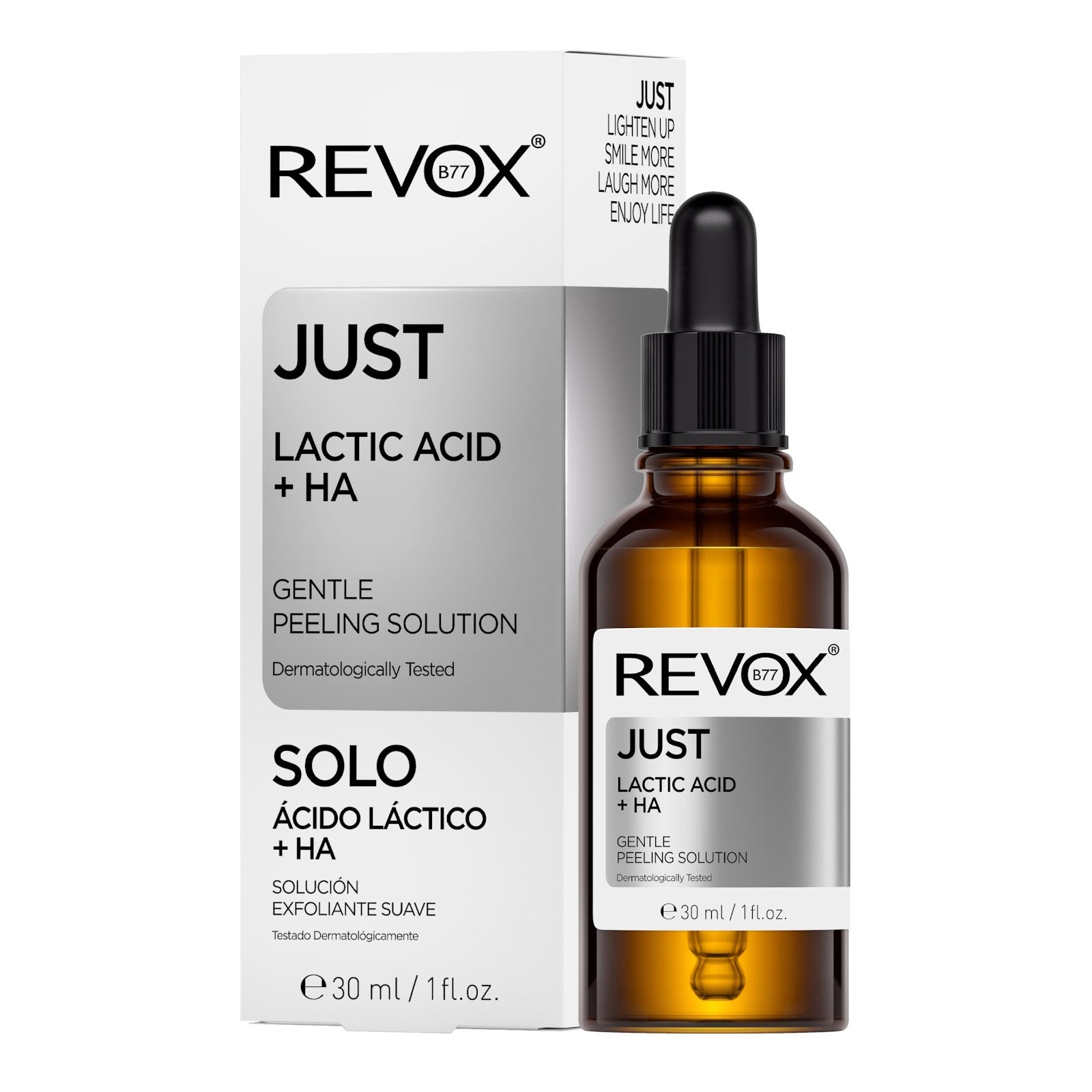 REF_P_0_Revox Just Lactic Acid + Ha Gentle Peeling Solution Serum 30 ml