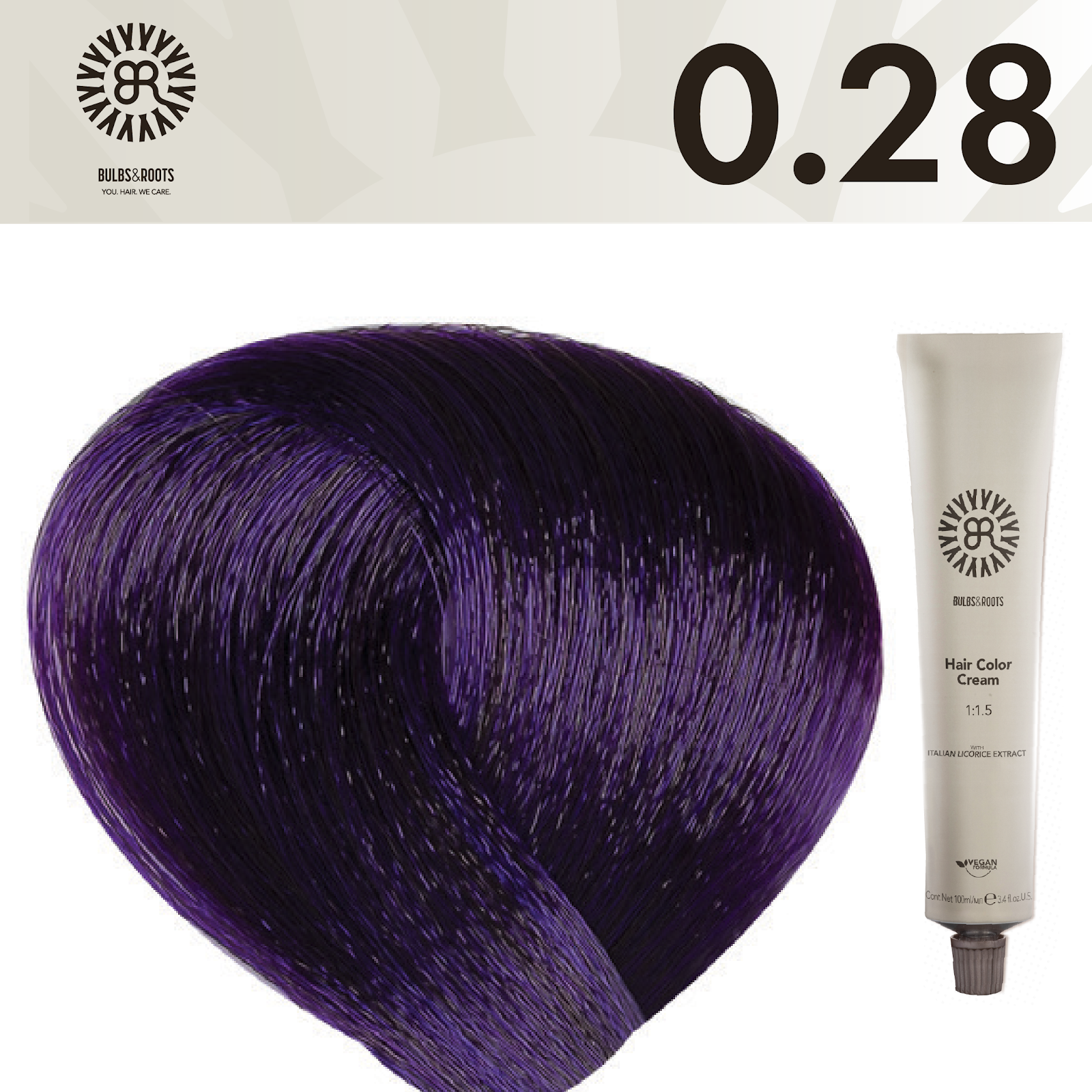 REF_P_0_BR Hair Color Cream 100 ml No.0.28