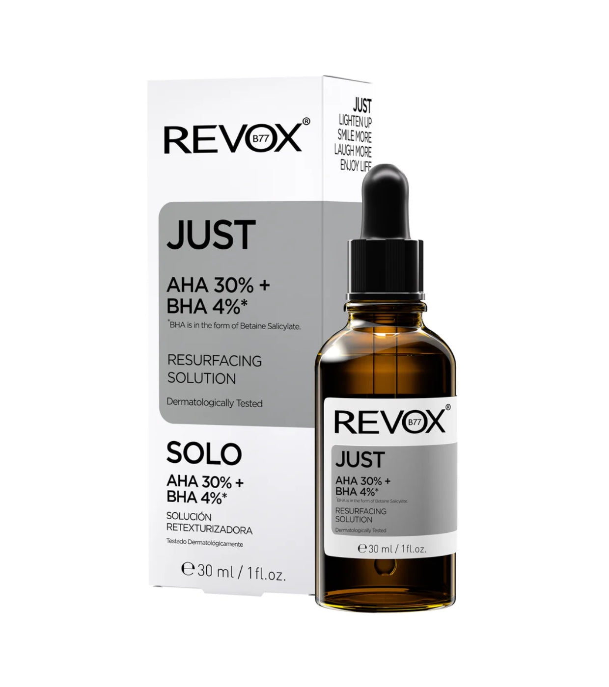 REF_P_0_Revox Just AHA 30% + BHA 4% Resurfacing Solution Serum 30 ml