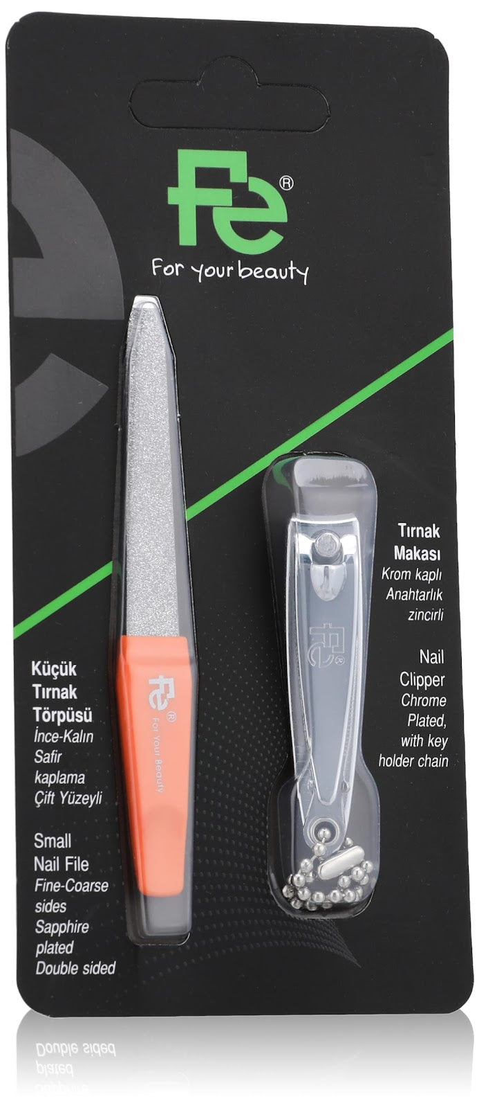 REF_P_0_Fe Naail Clipper Nail File Economic 2 Items