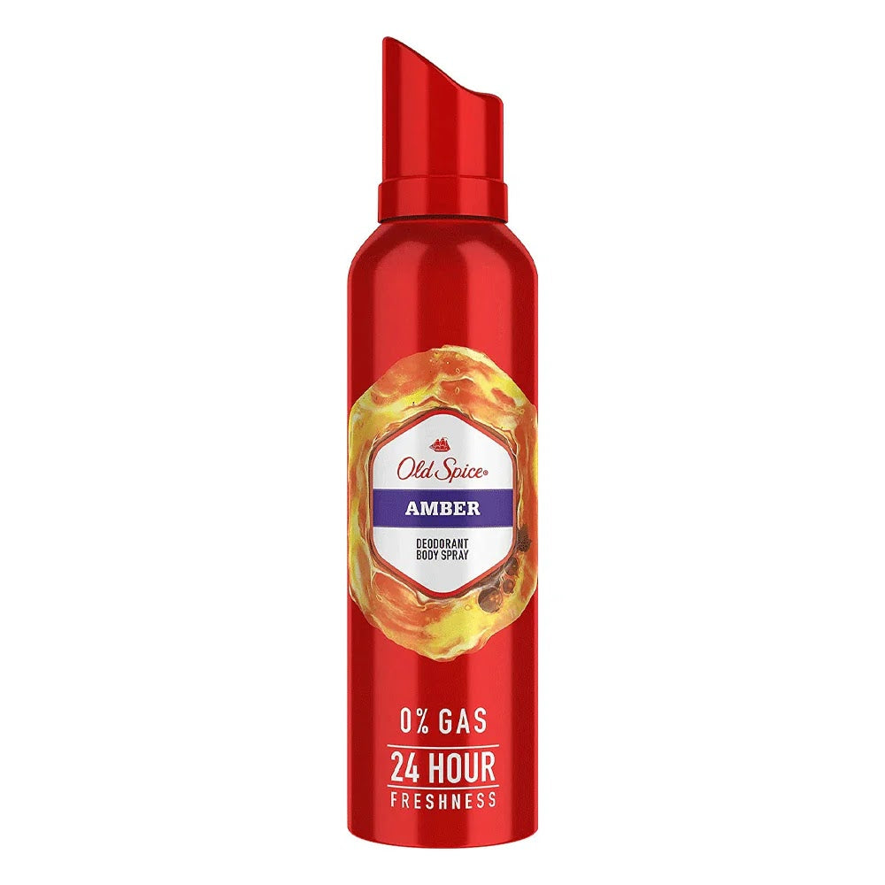 REF_P_0_Old Spice Amber deodrant body spray 0% Gas 24h freshness 140ml
