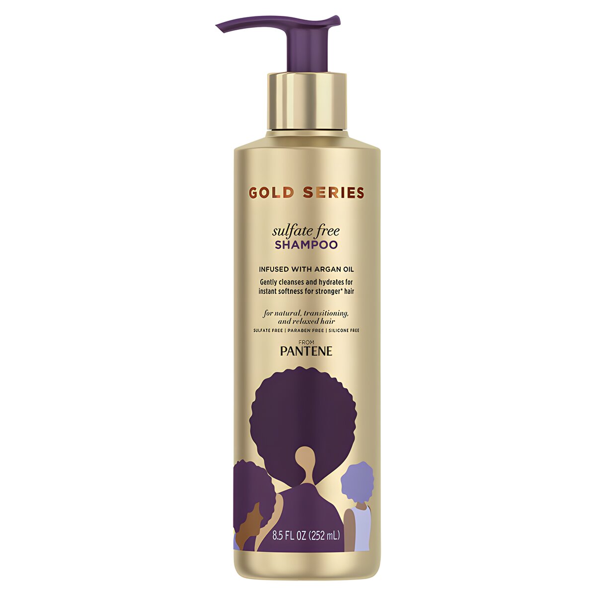 REF_P_1_Pantene Gold Series Sulfate Free Shampoo For dry Hair 252 Ml