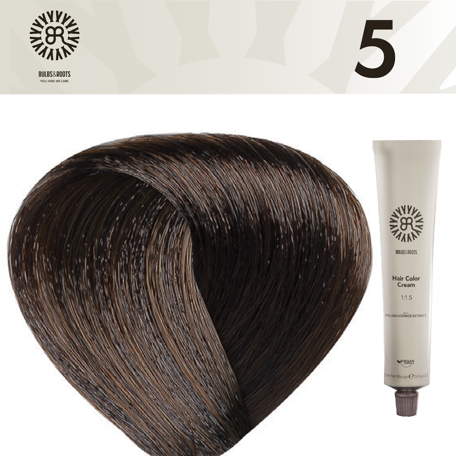 REF_P_0_BR Hair Color Cream 100 ml No.5