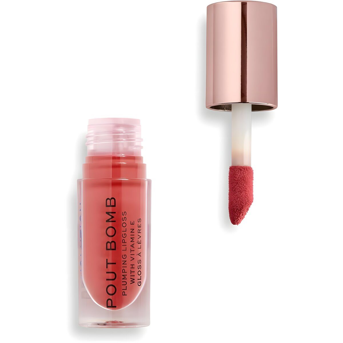 REF_P_1_Revolution Pout Bomb Plumping Lipgloss Peachy Coral 4.6ml