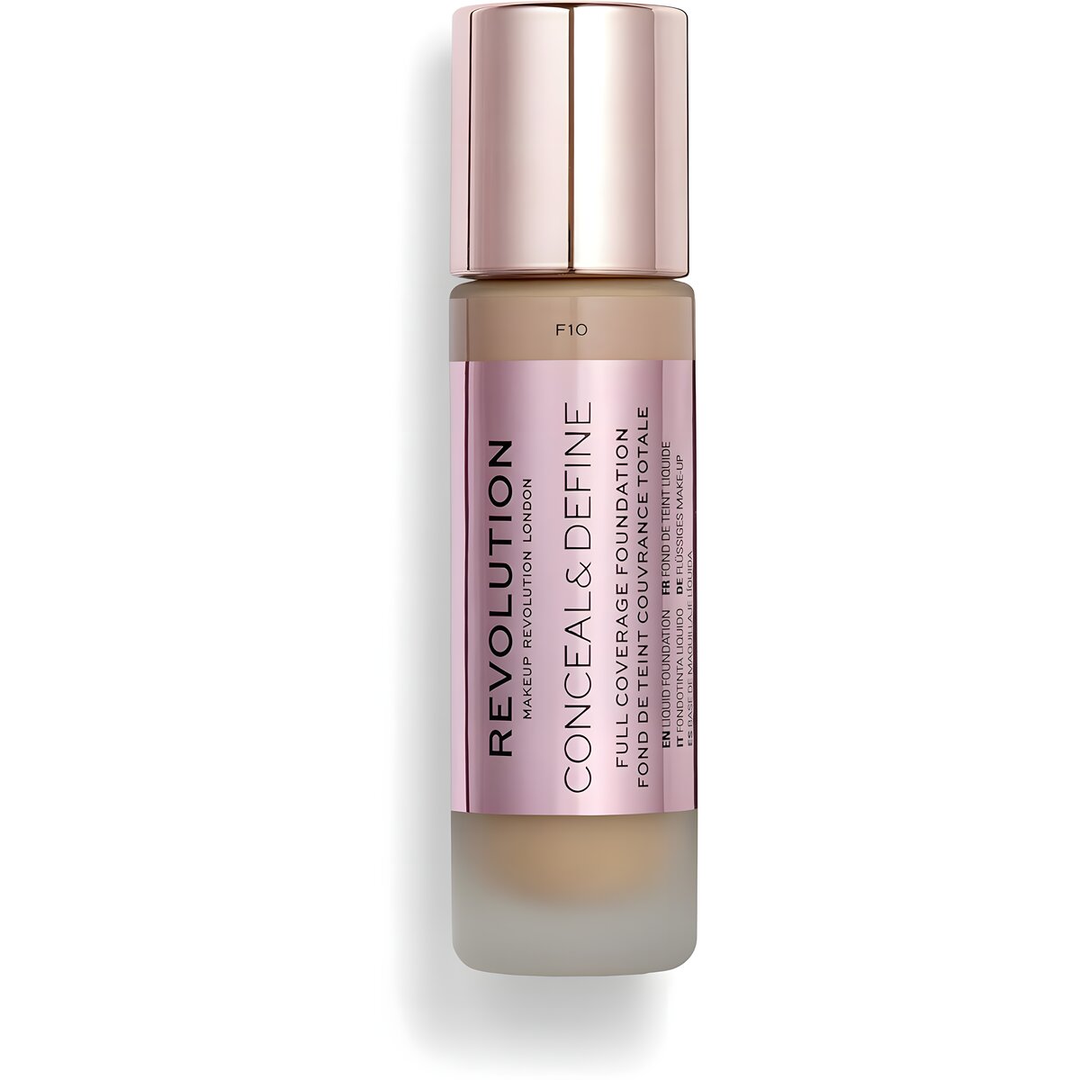 REF_P_1_Revolution Consal & Define Full Coverage Foundation F10 23ml