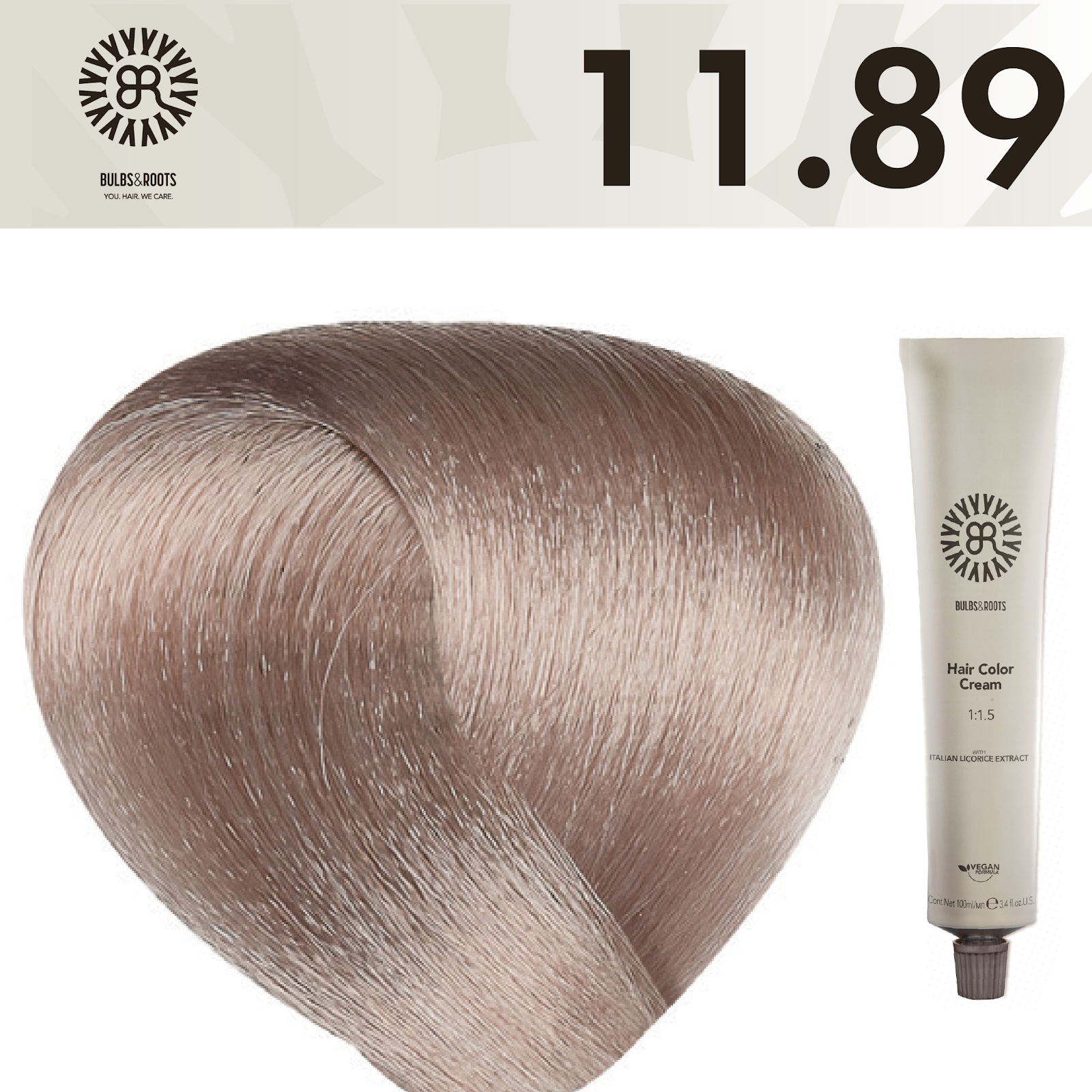 REF_P_0_BR Hair Color Cream 100 ml No.11.89