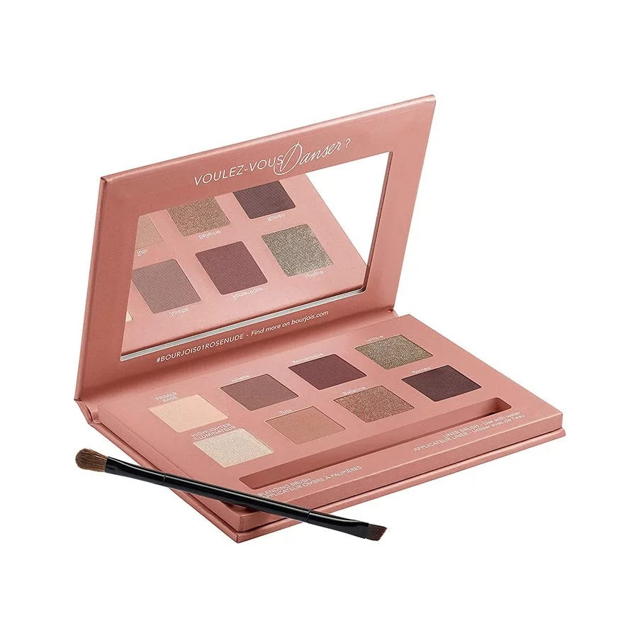 REF_P_0_Bourjois Eyeshadow Palette Rose Nude Edition No.01