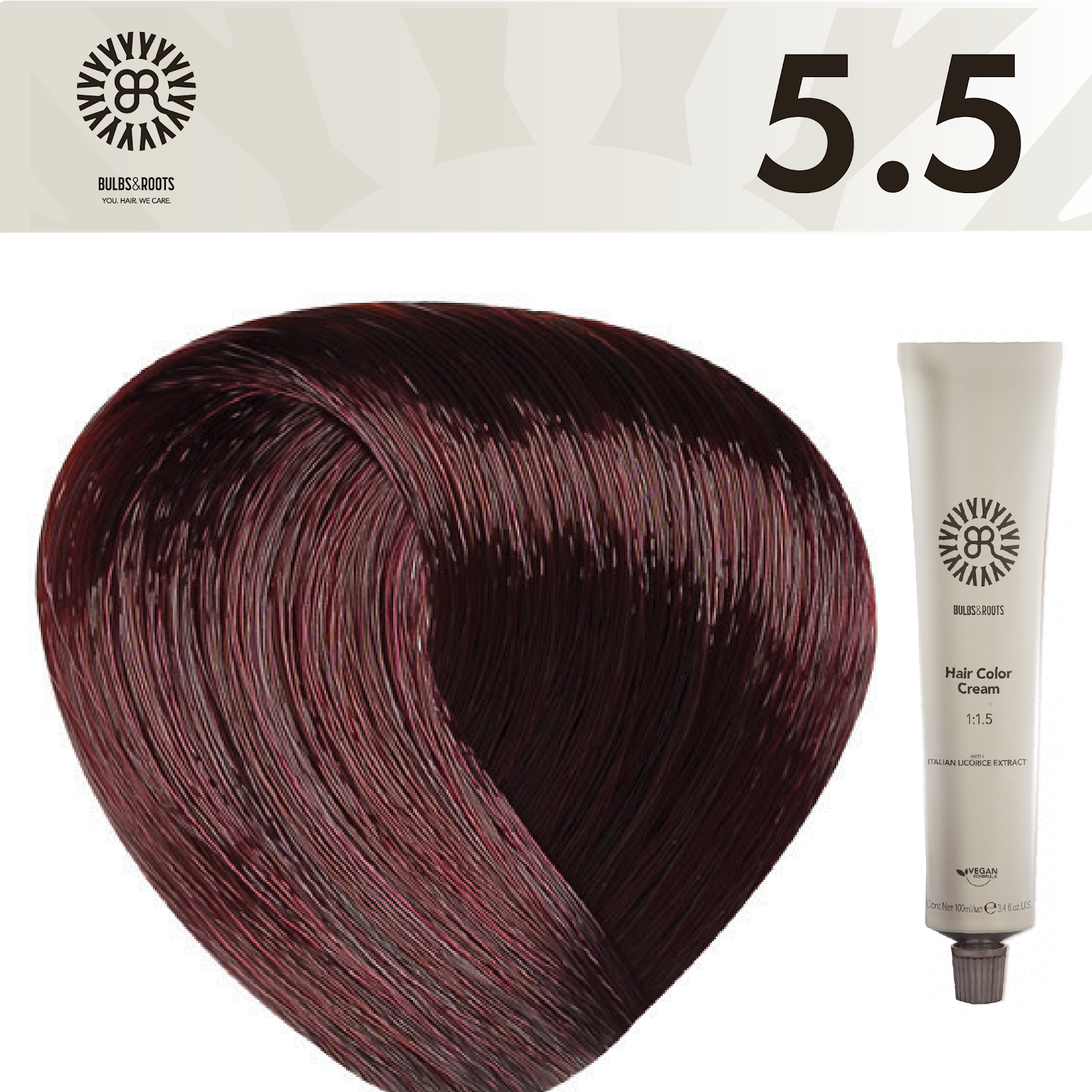 REF_P_0_BR Hair Color Cream 100 ml No.5.5