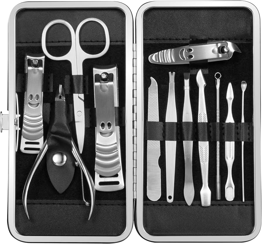 REF_P_0_KR Blissi Germany Steel Cuticle & Nail Set KR-N07