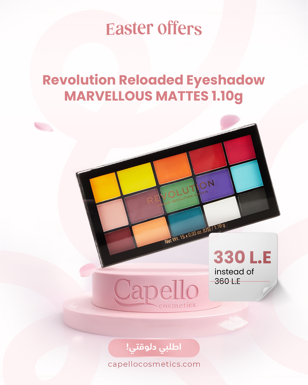 Revolution Reloaded Eyeshadow MARVELLOUS MATTES 1.10g