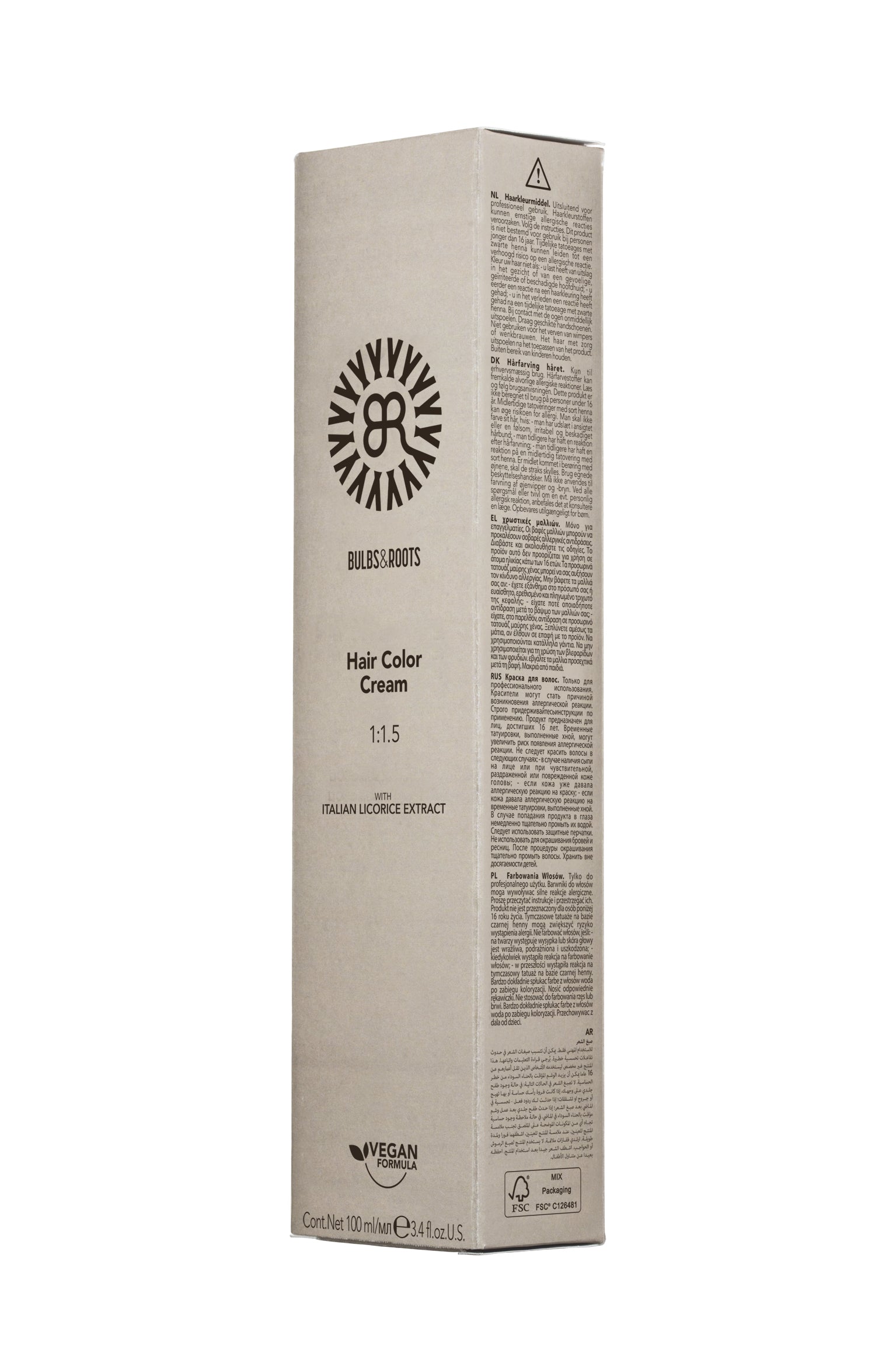 BR Hair Color Cream 100 ml No.6.11