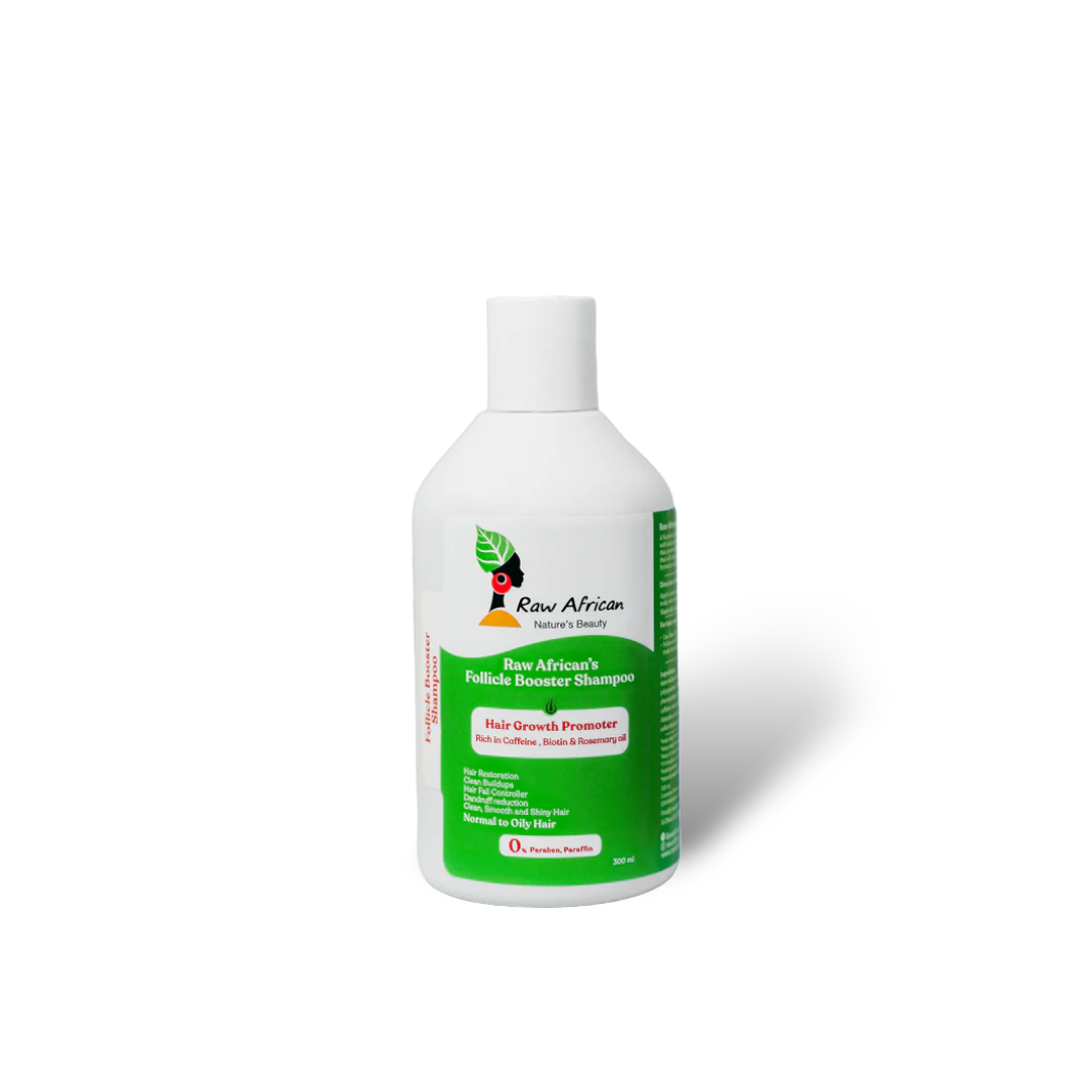 Raw African Follical Booster hair growth promoter Shampoo 300ml