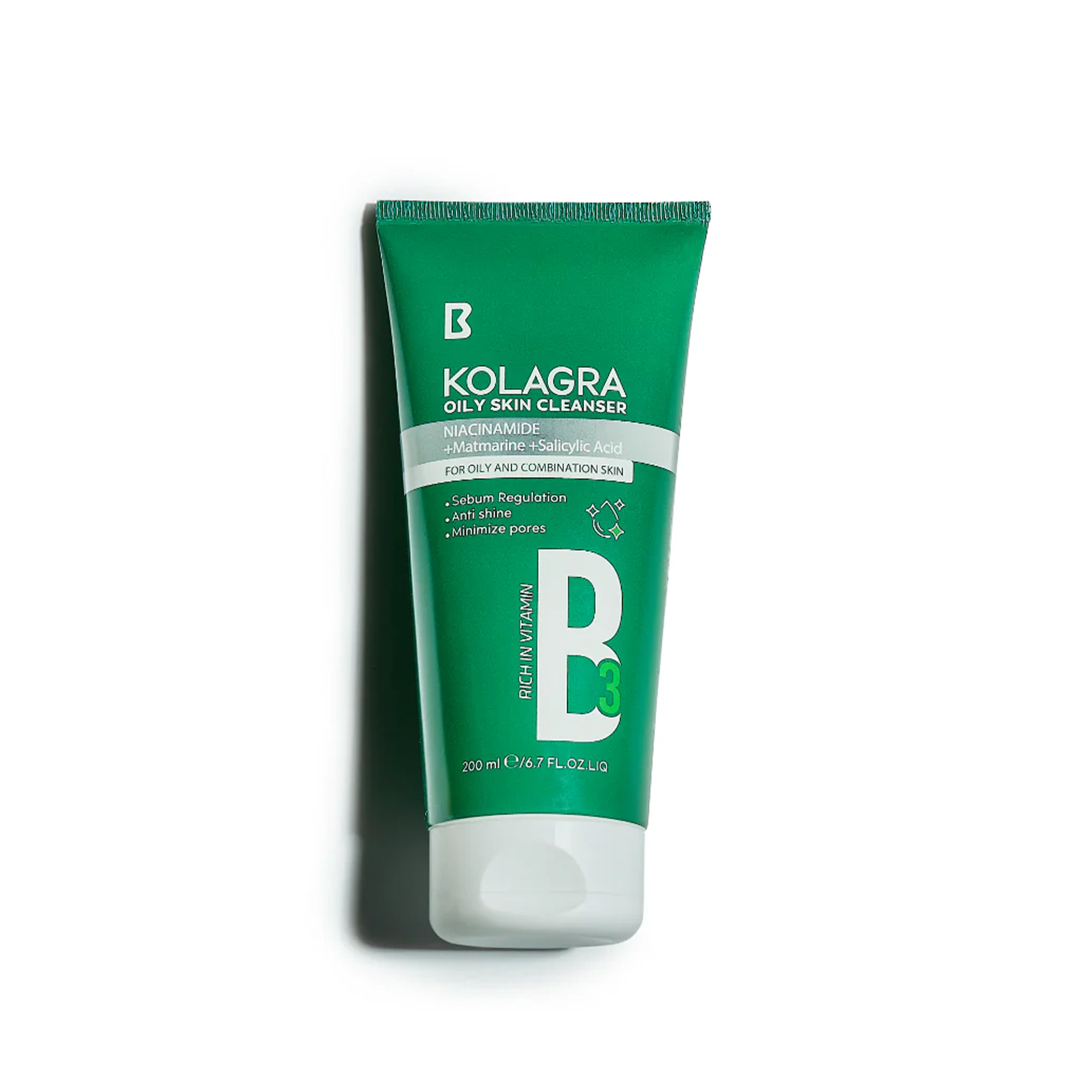 REF_P_2_Kolagra Oily Skin Cleanser Rich In Vitamin B3 200 ml