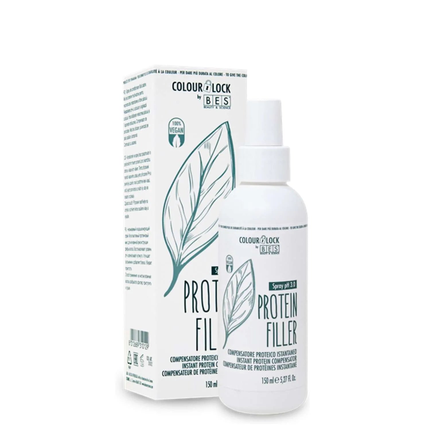 BES Colour Lock Protein Filler Instant Protein Compenstor Leave-in 150 Ml