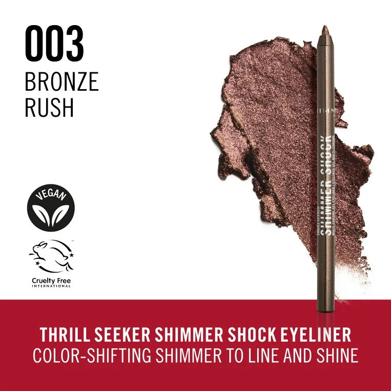 Rimmel Thrill Seeker Shimmer Shock Eyeliner 003 Bronze Rush