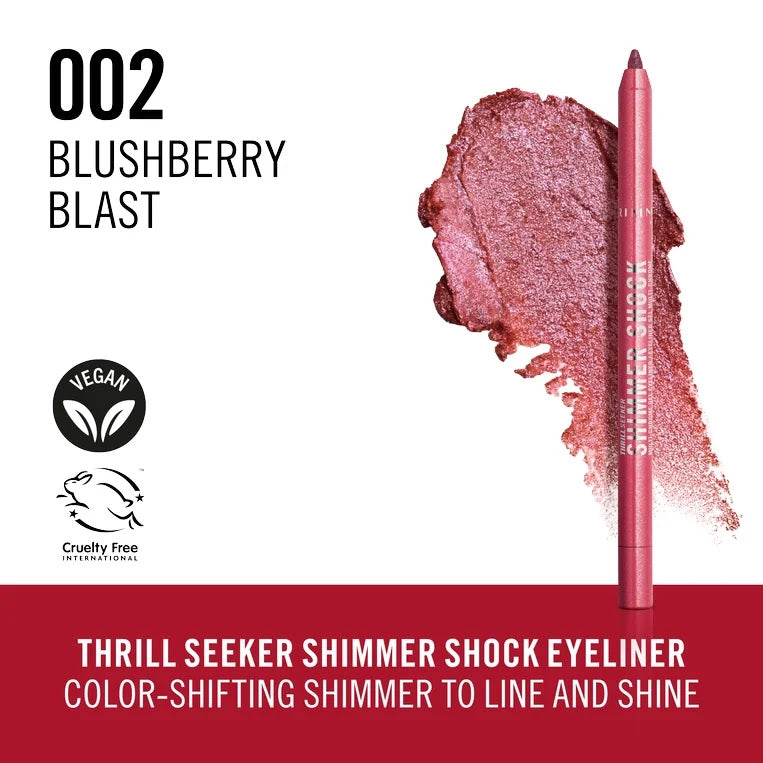 Rimmel Thrill Seeker Shimmer Shock Eyeliner 002 Blushberry Blast