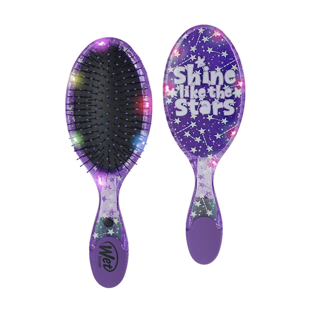 Wet Brush Og'l Detangler LED Purple Stars