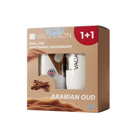 Vacation Whitening Deodoran Arabian Oud Roll On 50 ml (1+1)