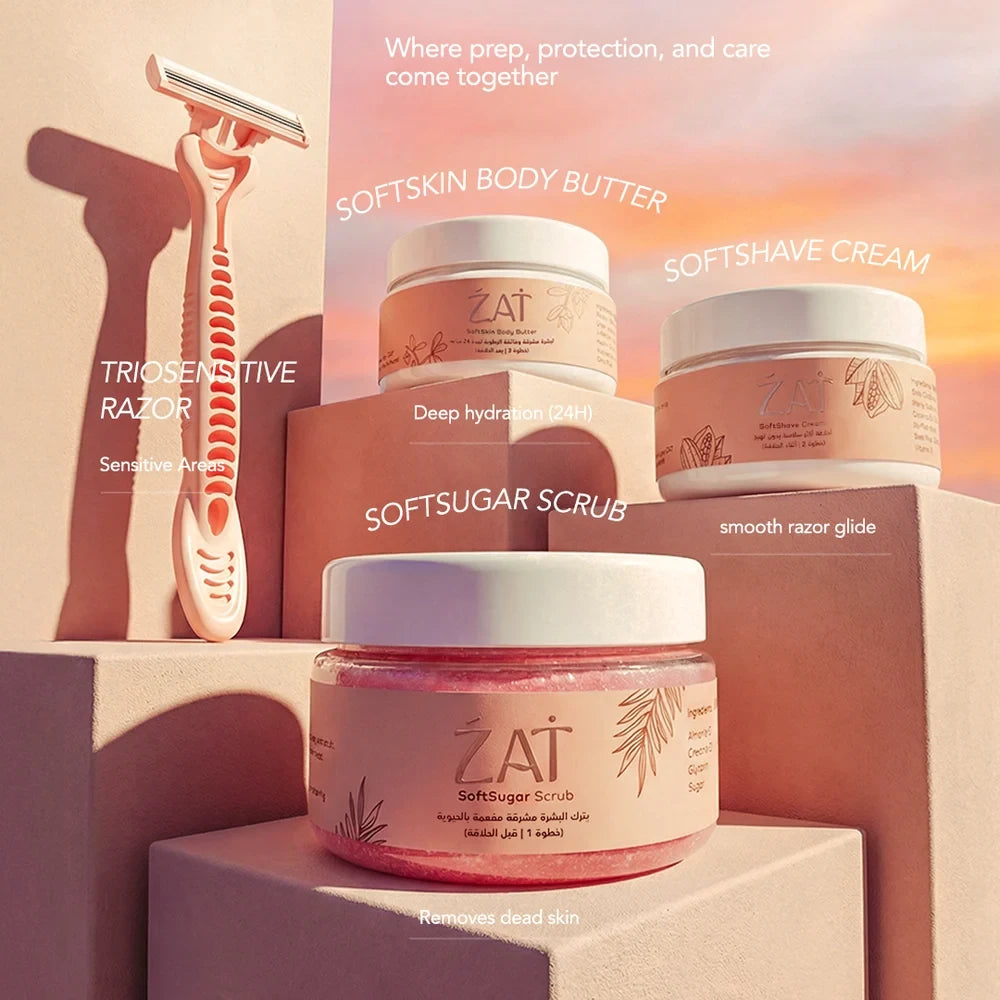 Zat Full Shaving Routine