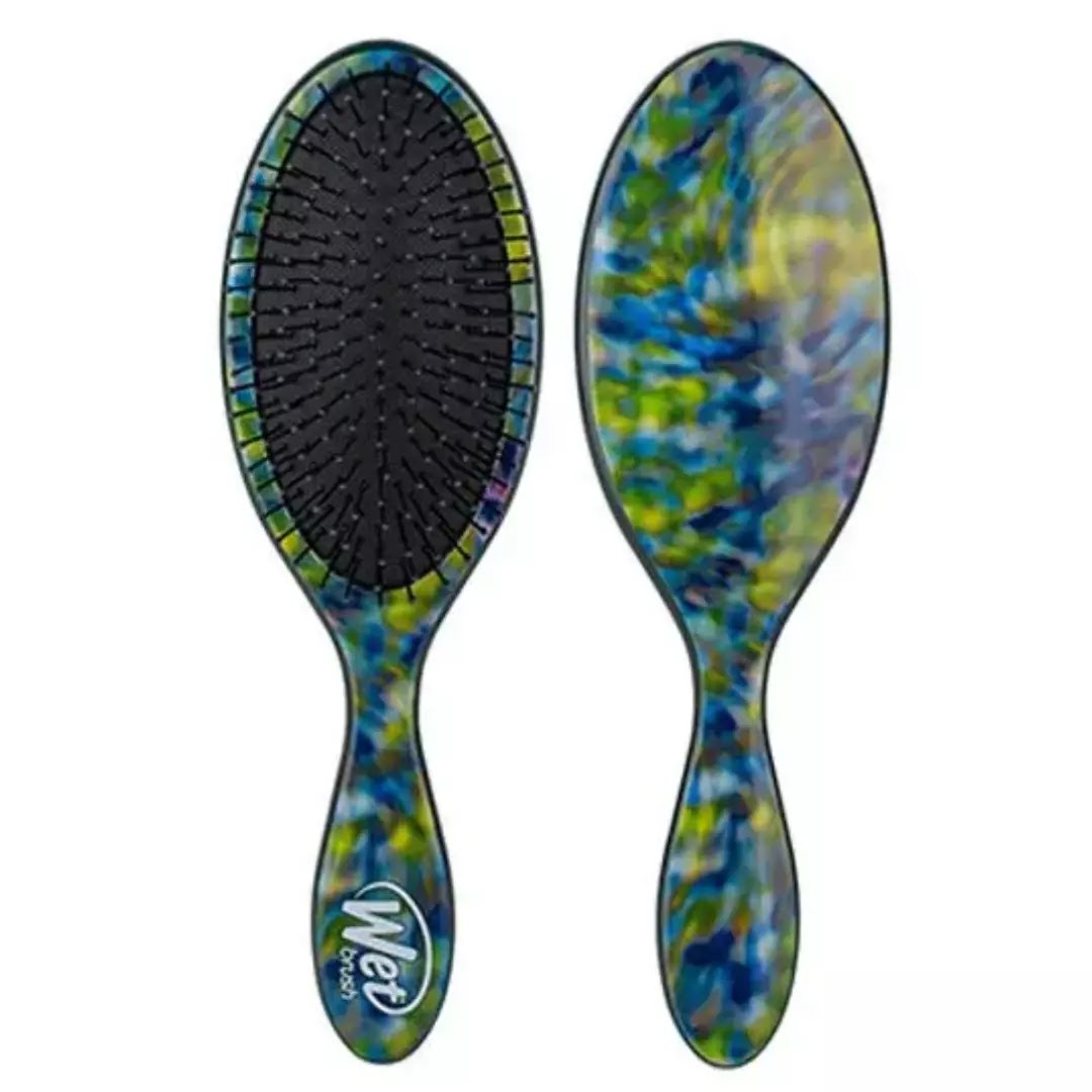 Wet Brush Og'l Detangler Swirlling Stars Electric Lime