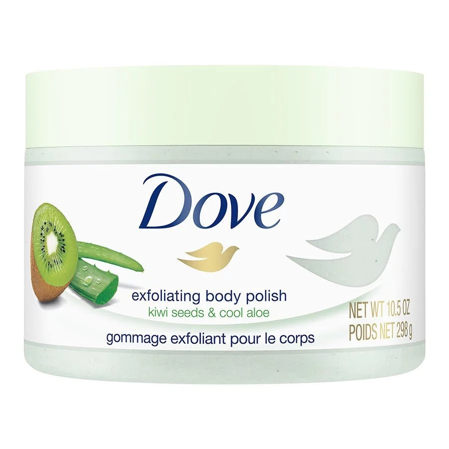 Dove Kiwi Seeds & Cool Aloe Scent Exfoliating Body Scrub 225 ml