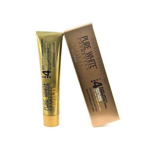 Pure White Cosmetics Cream Gold