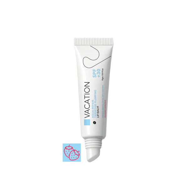 Vacation Aqua Repair Lip Balm Strawberry 15 gm SPF+30