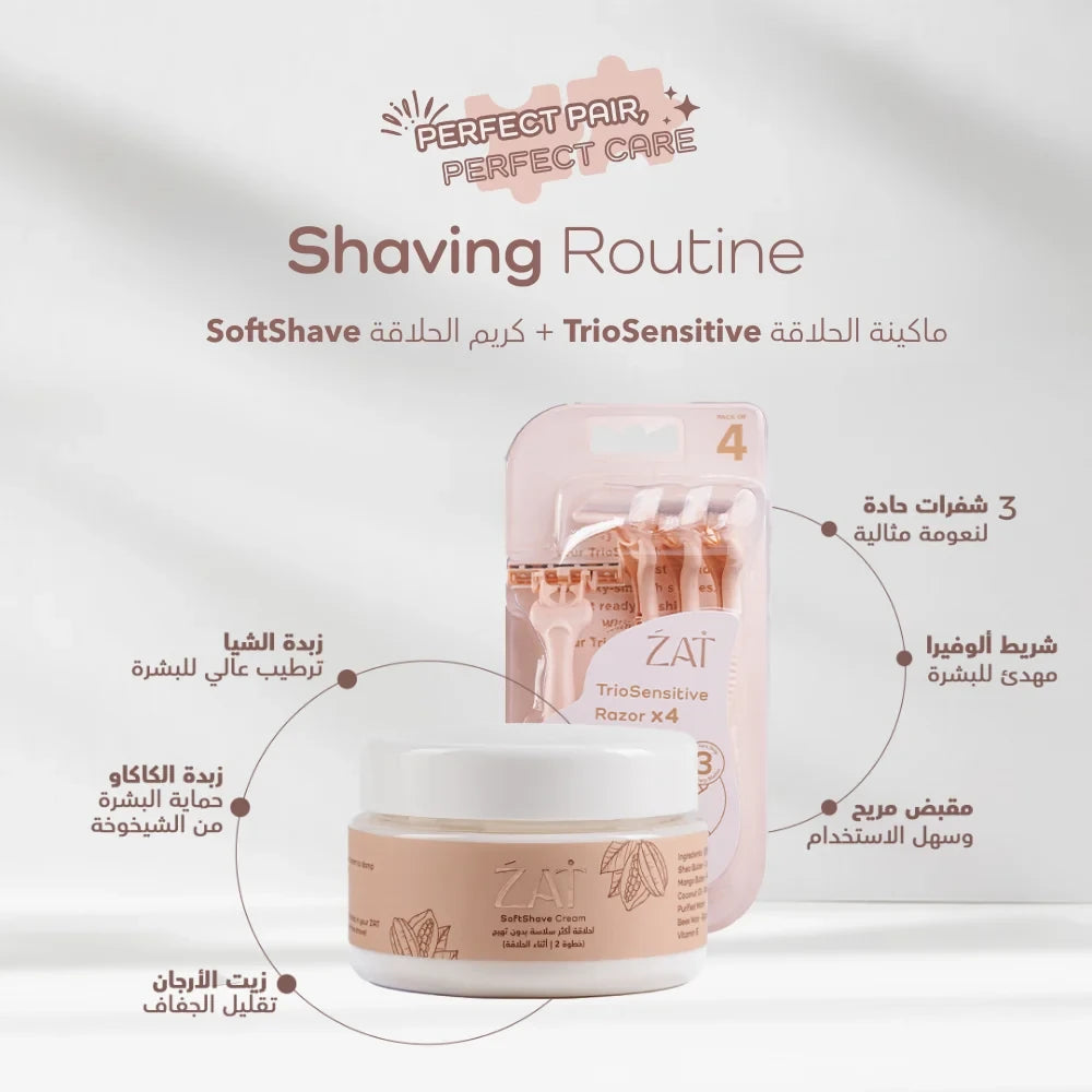 Zat Shaving Routine